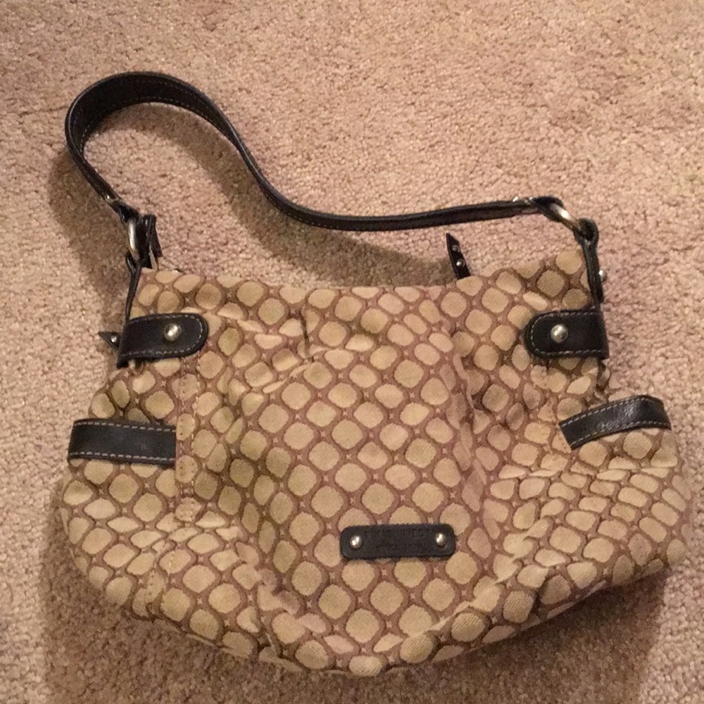 Tan and brown bag